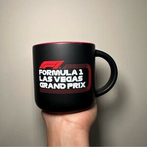 Formula 1 Las Vegas Grand Prix Black Mug Ceramic